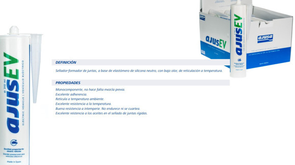 Imagen de SELLANTE DE SILICONA P/VEHICULOS HIBIRDOS/ELECTRICOS 310ML                                                              